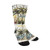 Palm Trees Beach Ocean Funny Novelty Printed Crew Socks for Mens Womens