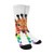 Rainbow Giraffe Funny Novelty Printed Crew Socks for Mens Womens