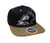 Akron Zips Blue/Tan Two Tone Plastic Snapback Adjustable Plastic Snap Back Hat/Cap