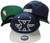 Xavier Musketeers Blue/Grey Logo Two Tone Plastic Snapback Adjustable Plastic Snap Back Hat/Cap