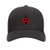 N-A Black Embroidered Mommy Ladybug Trucker Hats Dad Caps with Design Snapback Hat