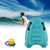 Outdoor Summer Inflatable Surfboard Inflatable Surfing Body Board with Handles Children's Portable Floating Board Surfboard for Beach Surfing Swimming Summer Water Fun -B-