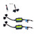 AnyCar Led Headlight Bulb Canbus H1/H3 Resistor Anti-flicker Harness Warning Conversion Kit Error Free Decoder -H1/H3-