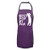 Best Pop By Par Apron with 2 patch pockets in Purple - One Size