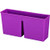 Really Good Stuff Plastic Magnetic Storage Bin -Purple-