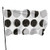 Redbubble Moon Phases Chart 3x5 Foot Flags Outdoor Flag 100 percent Single-Layer Translucent Polyester 3x5 Ft