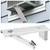Window Air Conditioner Support Bracket-Relieves Weight Stress On The Window Frame A/C Safe Support Bracket Installs From Inside the House Built-in bubble level window AC Mount Bracket up to 165lbs