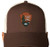 National Park Service Trucker HAT w/mesh Backing and National Park Service Patch -Brown on Tan-