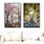 Cherry Tree Lack Wall Art Canvas Painting Forest Gardening Nordic Posters And Prints Wall Pictures For Living Room Home Decor 2pic 40x50cm Frameless
