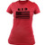 Women's RED -Remember Everyone Deployed- Friday Flag T-Shirt -2XL- Red-