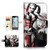 for iPod Touch 5 6 / iTouch 5 6 Flip Wallet Case Cover & Screen Protector Bundle - A0882 Harley Quinn