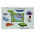 Ambesonne Science Cutting Board- Chart Showing Plant Cell Components in Cartoon Style Science Living Structure- Decorative Tempered Glass Cutting and Serving Board- Small Size- Multicolor