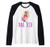 Nail tech cute nail art technician manicure nails polish tee Raglan Baseball Tee