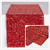 Zdada Red Sequin Table Runner for Christmas Home Decoration-12x120