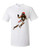 OBJ Odell Beckham Jr Brown T Shirt Football Graphic T Shirt Cleveland Football Fan -5XL- White-