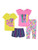 DreamWorks Trolls Poppy Little Girls 4 Pack Short Sleeve T-Shirt  and  Legging  and  Shorts Set 6X