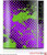 Sony PS3 Skin Halftone Splatter Green Purple