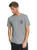 Quiksilver Men's Walking Backwards TEE- Medium Grey Heather- L