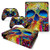 Skin Sticker Decal Cover for Xbox One X Console and 2 Controllers Skull Design