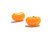 Orange Jelly Bean Candy Earring - Tiny Food Jewelry