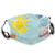 Fashion Comfortable Windproof mask-Cute Cartoon Sun And Planets Of Solar System Fun Celestial Chart Baby Kids Nursery Picture Theme