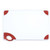 Winco CBN-1218BN- 12x18x1/2inch Rectangular Cutting Board with Brown Rubber Grip Hook- Plastic Chopping Board -Brown-