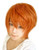 Weeck Short Orange Costume Party Cosplay Wig