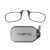 ThinOptics Keychain Case Plus Rectangular Reading Glasses- Purple- 44 mm Plus 1