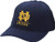 Notre Dame Fighting Irish Flex Fit Hat L/XL Blue