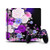 PS4 Slim Skins Console and Controller by ZOOMHITSKINS- Same Decal Quality for Cars- Light Color Flowers Spring Floral Purple Botanic Pink Soft Blue- Fit PS4 Slim- Made in USA
