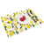 Lemon Placemats Set of 4- Watercolor Yellow Lemon Place Mats for Dining Table/Kitchen Table-Waterproof Non-Slip Heat-Resistant Washable Outdoor Dinner Table Mats