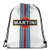 Ady Martini Racing Stripe Drawstring Bags Gym Bag