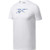 Reebok Training Supply Cotton Graphic Tee- White- S