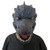 LLH Godzilla Mask Kong Science Fiction Movie Latex Full Head Cosplay Costume Props Black