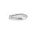 925 Sterling Silver Triple Interlocked Rolling High Polish Ring | Size 5