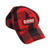 Eskimo Unisex Cap- Red/Black Buffalo Plaid- One Size Fits Most