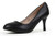 Cull4U Women's Essential Pumps Shoes -6.5 M US-Black PU-