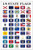 Flags US States Flags Updated 2021 New Mississippi Classroom Chart Educational Decoration Civics American History USA White Cool Huge Large Giant Poster Art 36x54