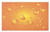Lunarable Burnt Orange Doormat- Glossy Bubbles on Close up Background Fresh Vibrant Designed Graphic Pattern Print- Decorative Polyester Floor Mat with Non-Skid Backing- 30inch X 18inch- Orange