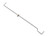 Orange Cycle Parts Rear Wheel Alignment Tool for Harley Davidson by Motion Pro 08-0368