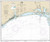 MapHouse NOAA Chart 11543 Cape Lookout to River- 33.02inch X 39.2inch Paper Chart
