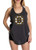 Calhoun NHL Ladies Flowy Racerback Crochet Lace Tank Top -Boston Bruins- Medium-