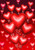 Toland Home Garden Balloon Hearts 28 x 40 Inch Decorative Red Valentine Heart House Flag