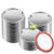 150pcs Regular Mouth Canning Lids for Ball- Kerr Jars- Split-Type Metal Mason Jar Lids for Canning- 100 percent Fit  and  Airtight 2.76inch -70mm- Silver-