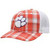Clemson Tigers Acres Two-Tone Orange/Grey Soft Mesh Mens/Womens Trucker Adjustable Baseball Hat/Cap