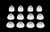 12pcs (N-W-RND) S/M/L Round Comfort Replacement Adapters Eartips Earbuds for Klipsch In Ear Earphones Headphones