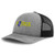 Speedy Pros Richardson Trucker Hat Bosnia Embroidery Polyester Baseball Cap Snapback Heather Grey Black Design Only