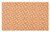 Ambesonne Floral Doormat- Vintage Design Roses on a Background of Polka Dots- Decorative Polyester Floor Mat with Non-Skid Backing- 30inch X 18inch- Persian Orange Peach