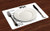 Ambesonne Eye Chart Place Mats Set of 4- Sign Post for an Eye Test or Control Used by Doctors- Washable Fabric Placemats for Dining Table- Standard Size- White Multicolor
