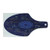 Lunarable Zodiac Cutting Board- World Shaped Zodiac Chart with Celestial Moves Featured Planetary Effects Artwork- Decorative Tempered Glass Cutting and Serving Board- Wine Bottle Shape- Blue